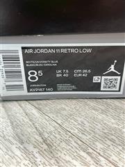 Nike Air Jordan 11 Low AV2187 Cool Grey Sneakers Size 8.5